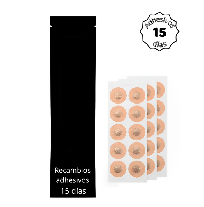 Recambios Adhesivos Tiras Nasales Placidia — 30 Parches (15 Noches)