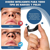 Pinza Nasal Magnética Somniora – Antirronquidos, Respira Mejor y Duerme en Silencio